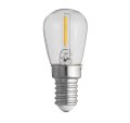 Ampoule E14 Poire 0,8W 2700K Transparent De Unison - L'ampoule CLASSIC source lumineuse E14 est claire et a une puissance de 0,8 W et une lumi&egrave;re chaude de 2700 K.