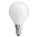 LED E14 boule opale 4W 3000K Dimmable Blanc De Unison - Avec une temp&eacute;rature de couleur de 3000K, il &eacute;met une lumi&egrave;re blanche chaude qui convient aux zones o&ugrave; une atmosph&egrave;re douce et chaleureuse est souhait&eacute;e.