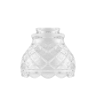 Frosted Bell-Shaped Glass Shade 60/130 Transparent De Karlskrona lampfabrik - 