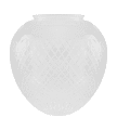 Teardrop Glass Shade 200 Transparent De Karlskrona lampfabrik - 