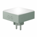 LAMP 1 - EU Vert De Avolt - Cette petite lampe pratique se branche directement sur une prise murale standard de 230 V et est id&eacute;ale comme veilleuse ou lampe d'ambiance dans les couloirs, les chambres ou toute pi&egrave;ce o&ugrave; vous souhaitez un &eacute;clairage doux.