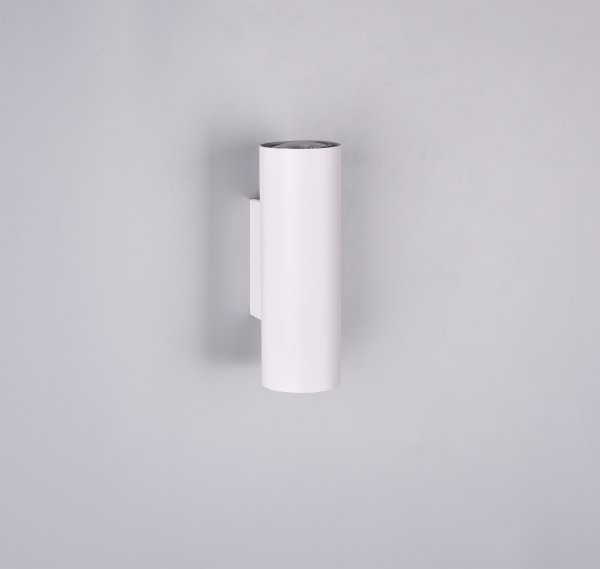 Marley 18cm Blanc applique murale De Trio Lighting - Il offre un &eacute;clairage vers le haut et vers le bas et est donc polyvalent et adapt&eacute; &agrave; diff&eacute;rentes pi&egrave;ces telles que la cuisine, le couloir ou le salon.