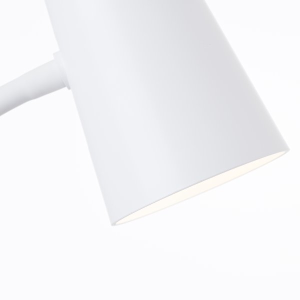 Adda Blanc lampe à pince De Brilliant - Découvrez la lampe à pince polyvalente Adda de Brilliant et apportez plus de lumière à votre maison ou à votre bureau !