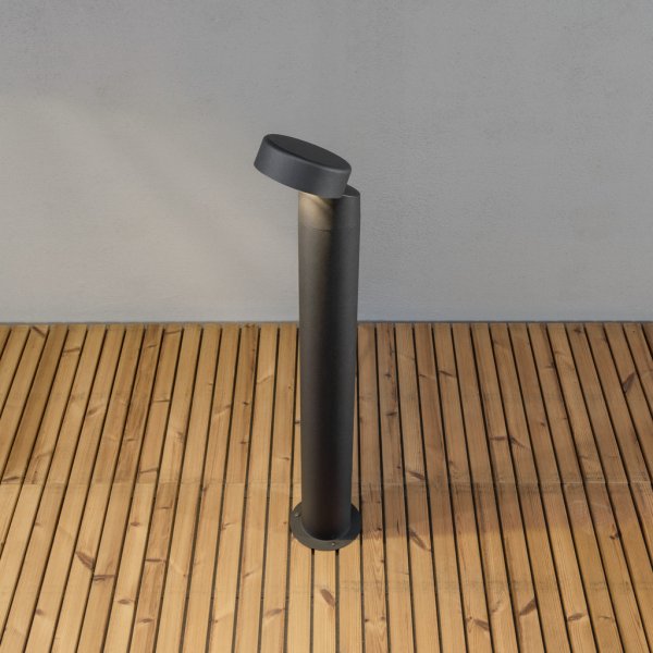 Vicenza 100cm Noir bornes De Konstsmide - Fabriqué en aluminium pour plus de durabilité et un look élégant et moderne.