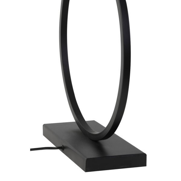 Liva 53cm Noir pied de lampe De Light & Living - 