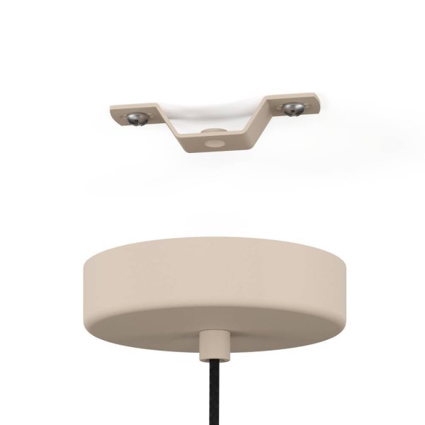 Podere Ø43 Sable suspension De Eglo - de manière confortable et est donc idéal pour créer une atmosphère chaleureuse et accueillante au-dessus de la table à manger ou dans le salon.