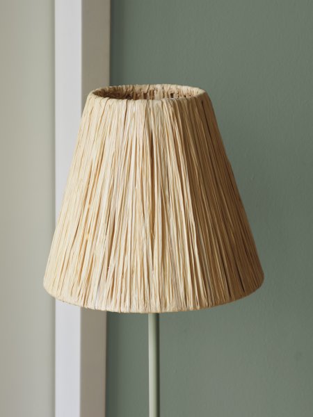 Raffia Nature lampadaire De Ledvance - Livré avec un câble de 1,8 m, un interrupteur d'alimentation et une prise.