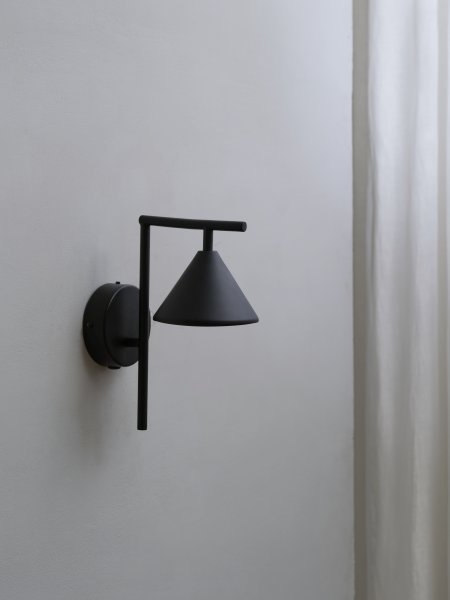 Fuji Ø12 Noir applique murale De Ledvance - 