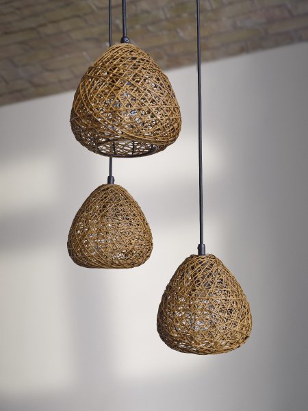  Paper Drop Ø37 Nature suspension De Osram - Paper Drop &auml;r en vacker pendel med bohemisk design.