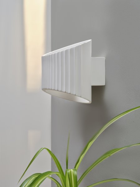 Plaster Band 34cm Blanc applique murale De Ledvance - Plaster Band &auml;r en modern v&auml;gglampa gjord av gips.