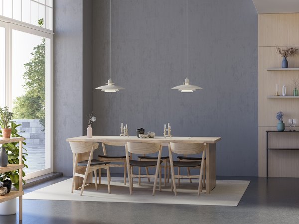 Primus V Ø48 Sable suspension De Belid - Primus est l'une de nos suspensions de cuisine les plus populaires.