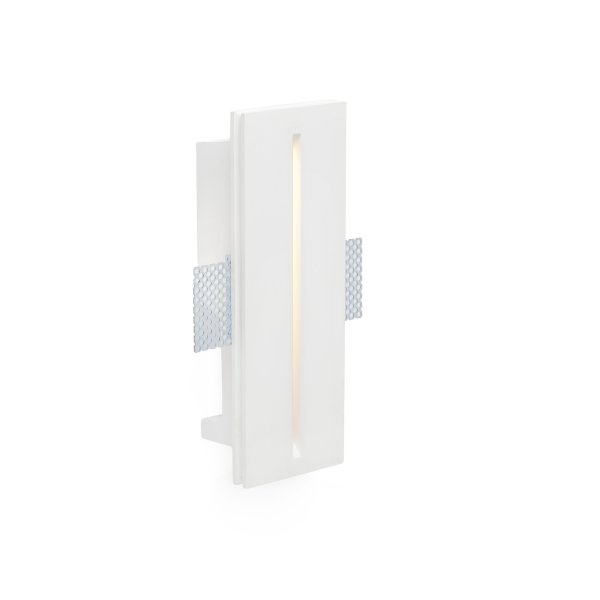 Linear Blanc De Faro Barcelona - Illuminez votre int&eacute;rieur avec ce spot LED encastr&eacute; en pl&acirc;tre et aluminium.