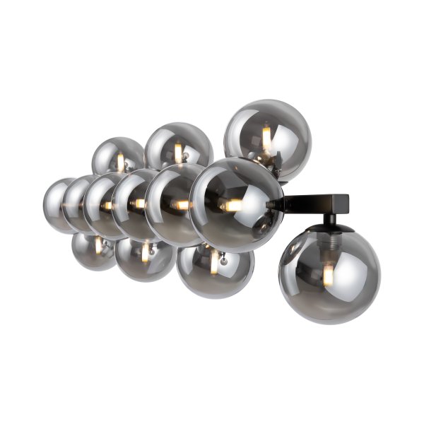 Dallas 95cm Noir applique murale De Maytoni - Créez une atmosphère élégante et chaleureuse avec Dallas, un luminaire qui illuminera votre intérieur avec classe et finesse.