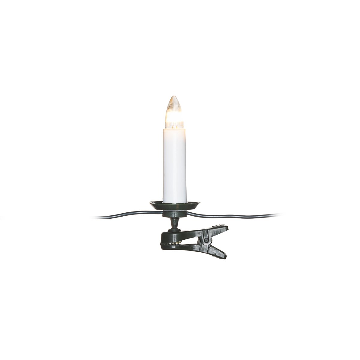 Julgransbelysning varmvit 16LED 7,5m Blanc De Konstsmide - Les ampoules E10 sont rempla&ccedil;ables et les lumi&egrave;res sont dispos&eacute;es sur un fil vert de 7,5 m&egrave;tres qui se fond harmonieusement dans les branches.