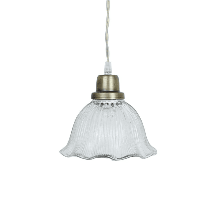 Greta Ø18 Transparent lampe de fenêtre De Strömshaga - La lampe n'a pas de connexion au mur ou au plafond, vous pouvez donc décider à quoi vous souhaitez la connecter.