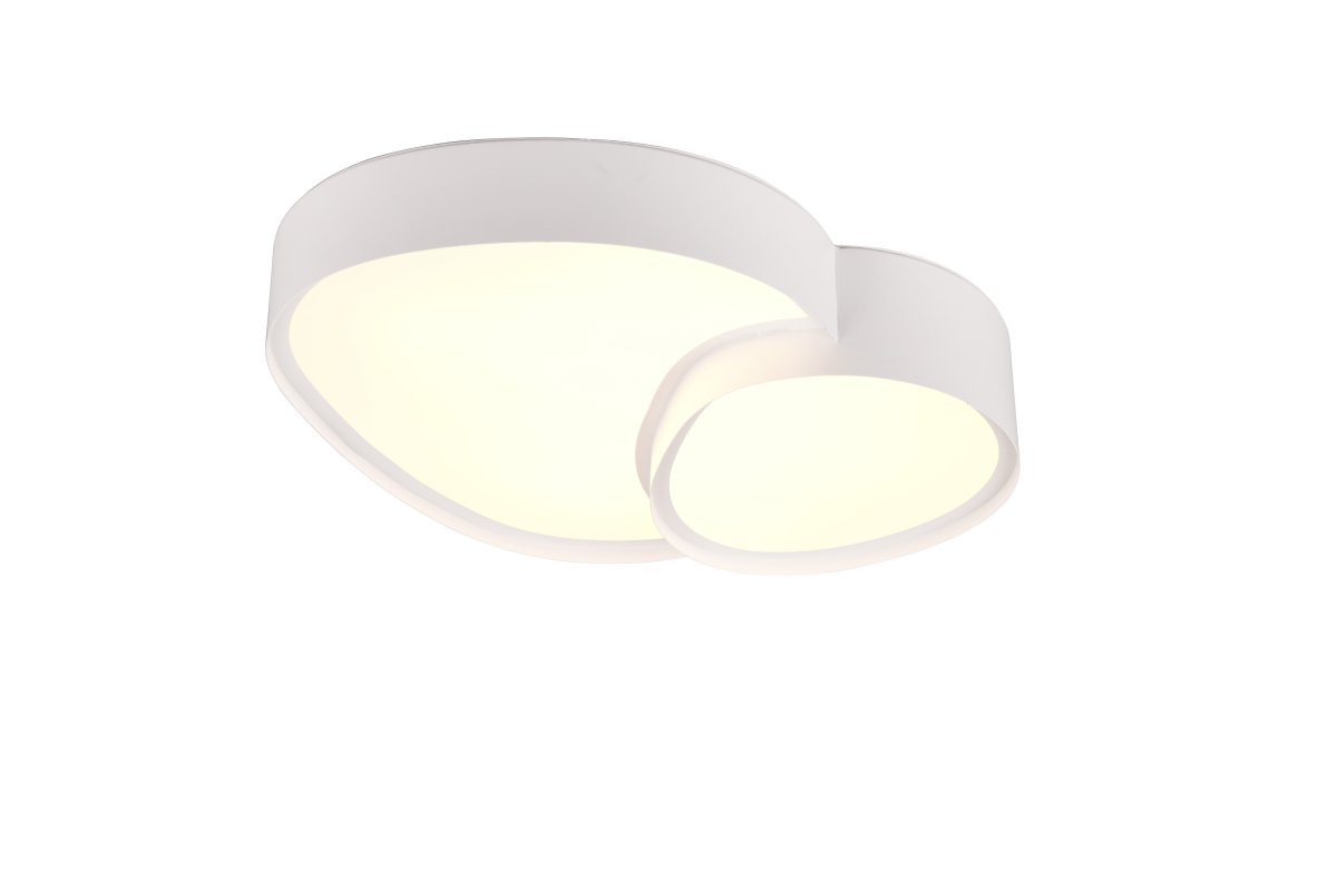 Rise 43cm Blanc plafonnier De Trio Lighting - 