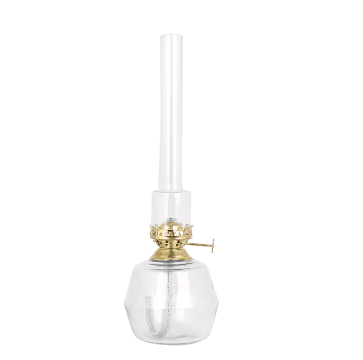 Kerosene Lamp Majken Mid Transparent De Strömshaga - Convient &agrave; la m&egrave;che num&eacute;ro de pi&egrave;ce 116210 et au tube de br&ucirc;leur num&eacute;ro de pi&egrave;ce 121810G.