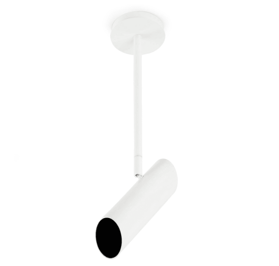 Link Blanc spot De Faro Barcelona - Le design &eacute;l&eacute;gant allie esth&eacute;tique et fonctionnalit&eacute;, faisant de la lampe le choix parfait pour les int&eacute;rieurs modernes.