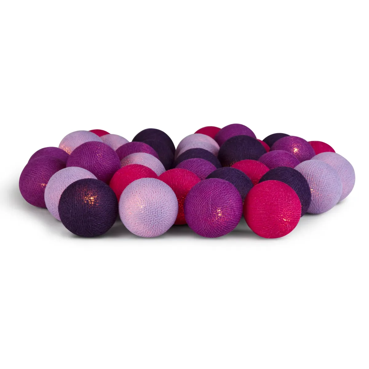 Irislights Vivid Violet 35-lights Violet De Irislights - Attention&nbsp;: ce produit est fabriqu&eacute; &agrave; la main, des variations de couleur, de forme et de taille peuvent donc survenir.