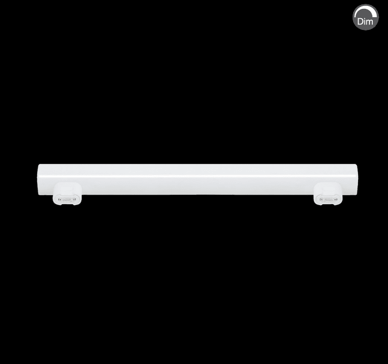  Tube LED linéaire opale 2 pôles 8W 2700K De Unison - 