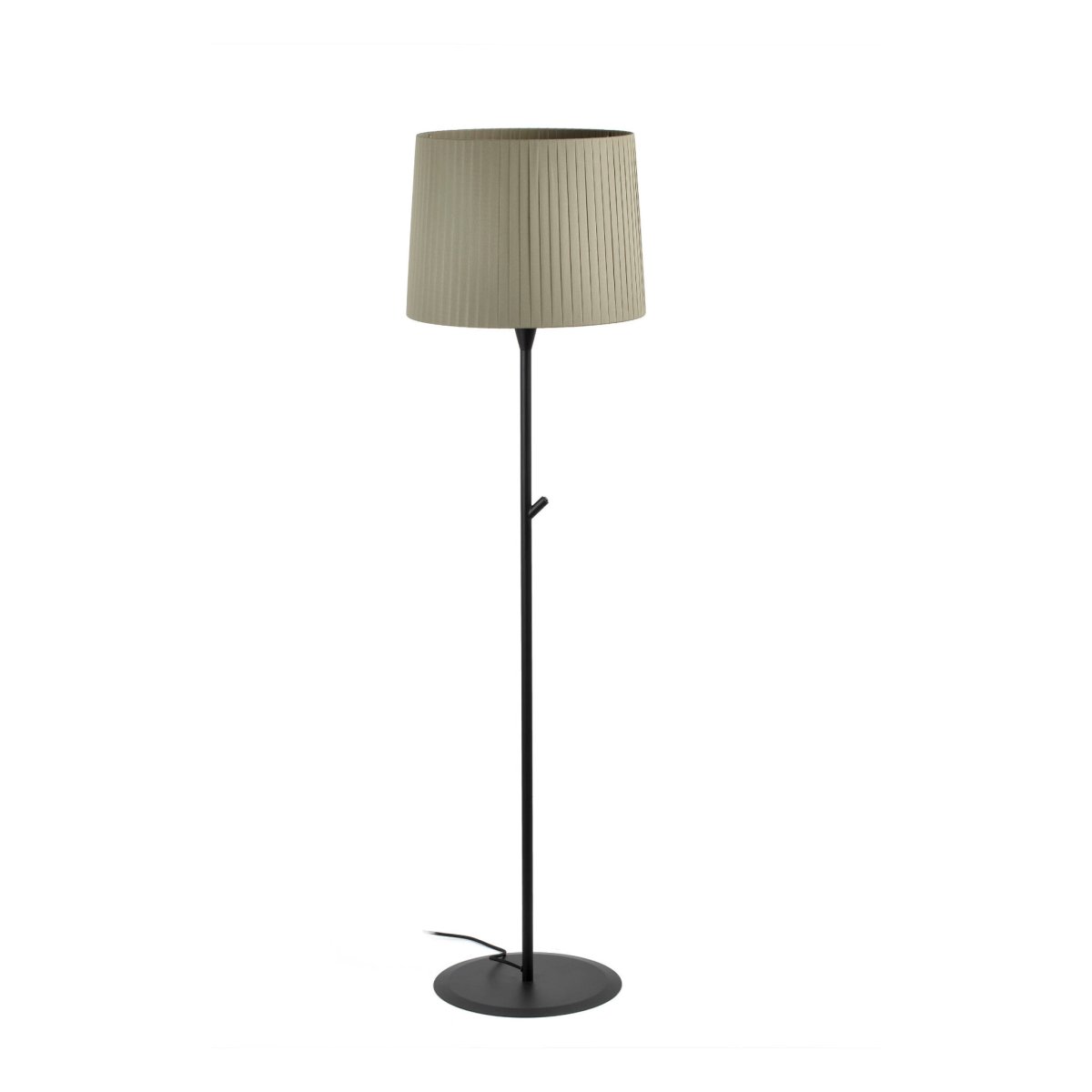 Samba Vert lampadaire De Faro Barcelona - Samba est une &eacute;l&eacute;gante s&eacute;rie de luminaires de Faro Lab qui diffuse une lumi&egrave;re chaleureuse dans la pi&egrave;ce la plus cosy de la maison.