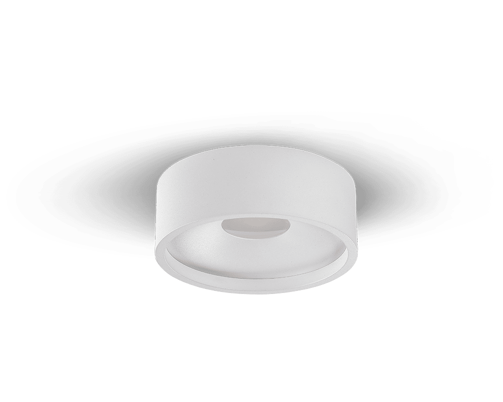 Tora Blanc De Westal - Fabriqué en aluminium anodisé et revêtu de poudre blanche, assurant durabilité et protection contre les intempéries et le vent.