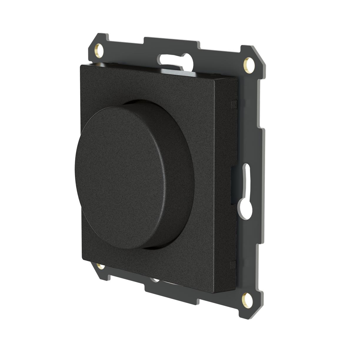 Bouton rotatif sans fil WRT-01-S Noir De Plejd - Le commutateur rotatif sans fil permet de contr&ocirc;ler sans fil un ou plusieurs produits de la gamme Plejd.