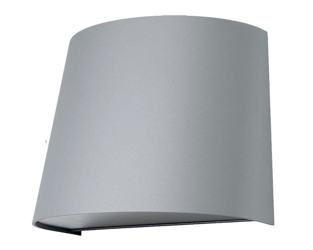 Maxi Gris lampe d’extérieur De Westal - Le luminaire est équipé d'une douille GU10 et dispose de deux entrées et sorties ainsi que d'un bornier de connexion rapide à l'arrière.