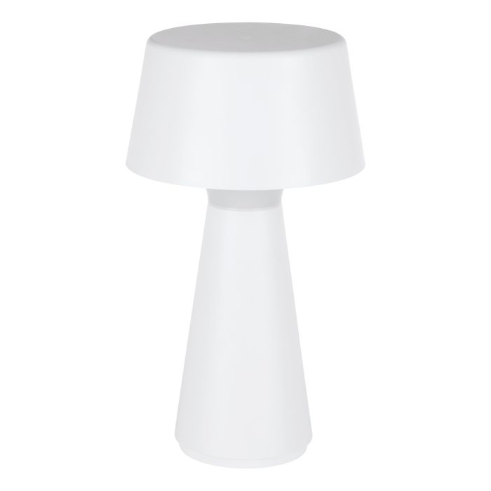 Huesa 30cm Blanc portable De Eglo - La lampe a un indice de protection IP44 et est donc parfaite pour une utilisation intérieure et extérieure.