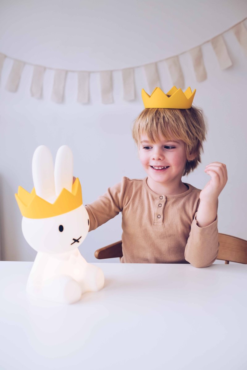 Miffy Crown Jaune lampe pour enfant De Mr Maria - 