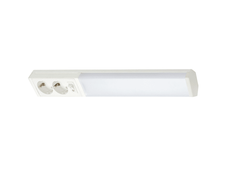 Handy Prise Murale 45cm Blanc De Airam - Airam Handy est une lampe de travail/de banc populaire pour l'&eacute;clairage g&eacute;n&eacute;ral des cuisines, des buanderies et des buanderies.