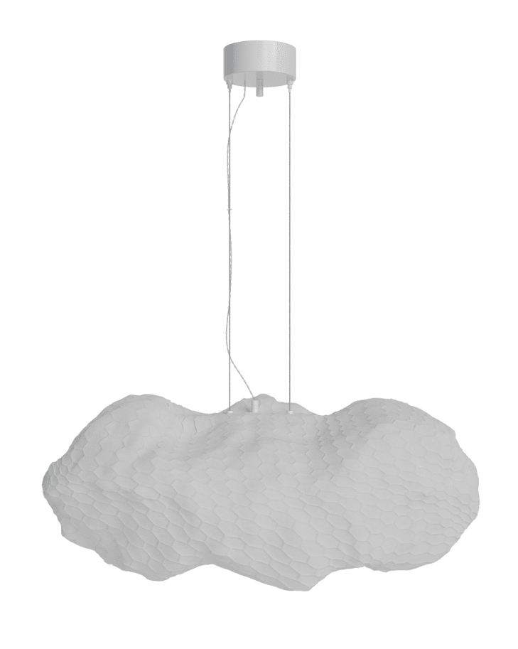 Nuevo 76cm Blanc suspension De By Rydéns - Elle s'int&egrave;gre &eacute;galement parfaitement &agrave; un ensemble, par exemple dans un bureau o&ugrave; vous souhaitez allier fonctionnalit&eacute; et design pour cr&eacute;er une atmosph&egrave;re plus cr&eacute;ative et dynamique.