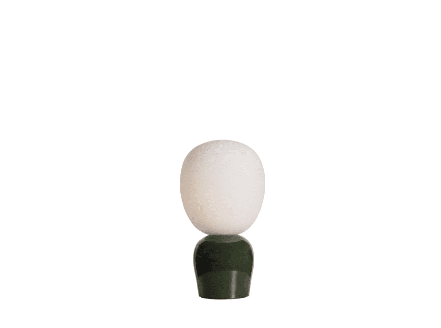 Buddy 34cm Vert lampe de table De Belid - Gr&acirc;ce &agrave; sa lumi&egrave;re douce et son design raffin&eacute;, Buddy s'int&egrave;gre harmonieusement dans tous les int&eacute;rieurs &ndash; une lampe qui apportera lumi&egrave;re et caract&egrave;re pour des g&eacute;n&eacute;rations.