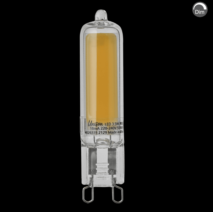 LED G9 4W 3000K Dimmable De Unison - 