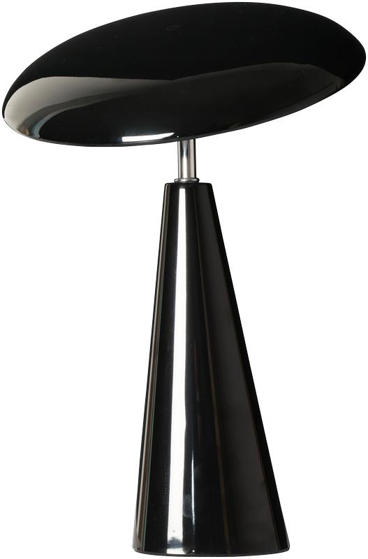 Audrey 33cm Noir portable De Eja - Audrey trouve parfaitement sa place sur une table basse, une table de chevet ou un rebord de fenêtre.