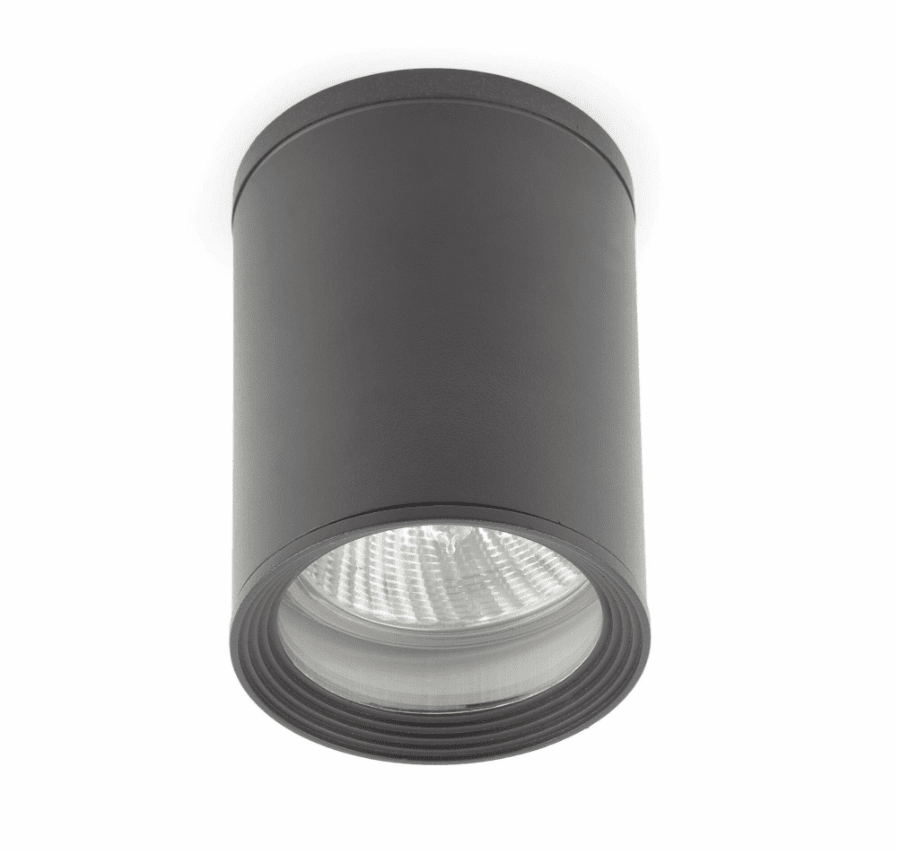Tasa Gris De Faro Barcelona - Avec son design minimaliste et robuste, la lampe est parfaite pour &eacute;clairer les fa&ccedil;ades, les entr&eacute;es ou les terrasses et s'int&egrave;gre aussi bien dans les environnements modernes que traditionnels.