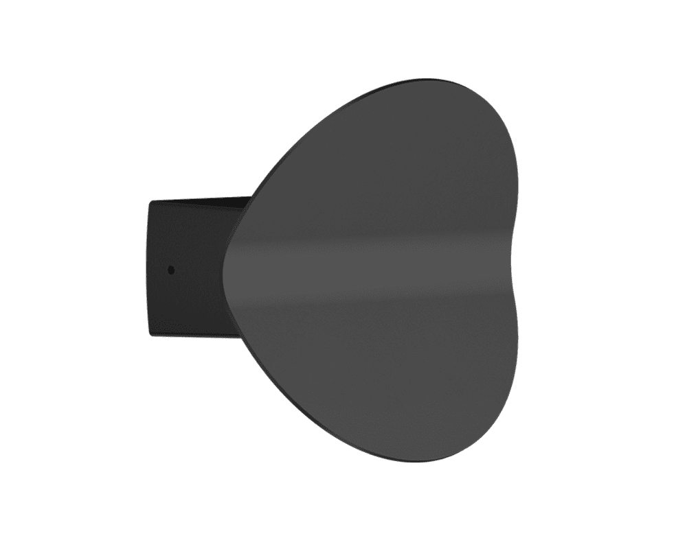 Chip Flex 15cm Noir applique murale De Westal - 