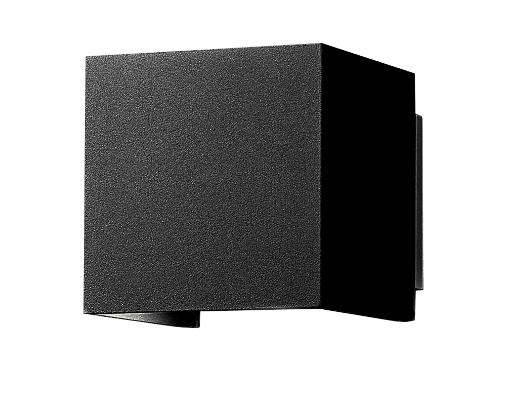Illusion Box Noir lampe d’extérieur De Westal - Convient pour une utilisation intérieure et extérieure (indice de protection IP54) et idéal pour les environnements privés et publics.