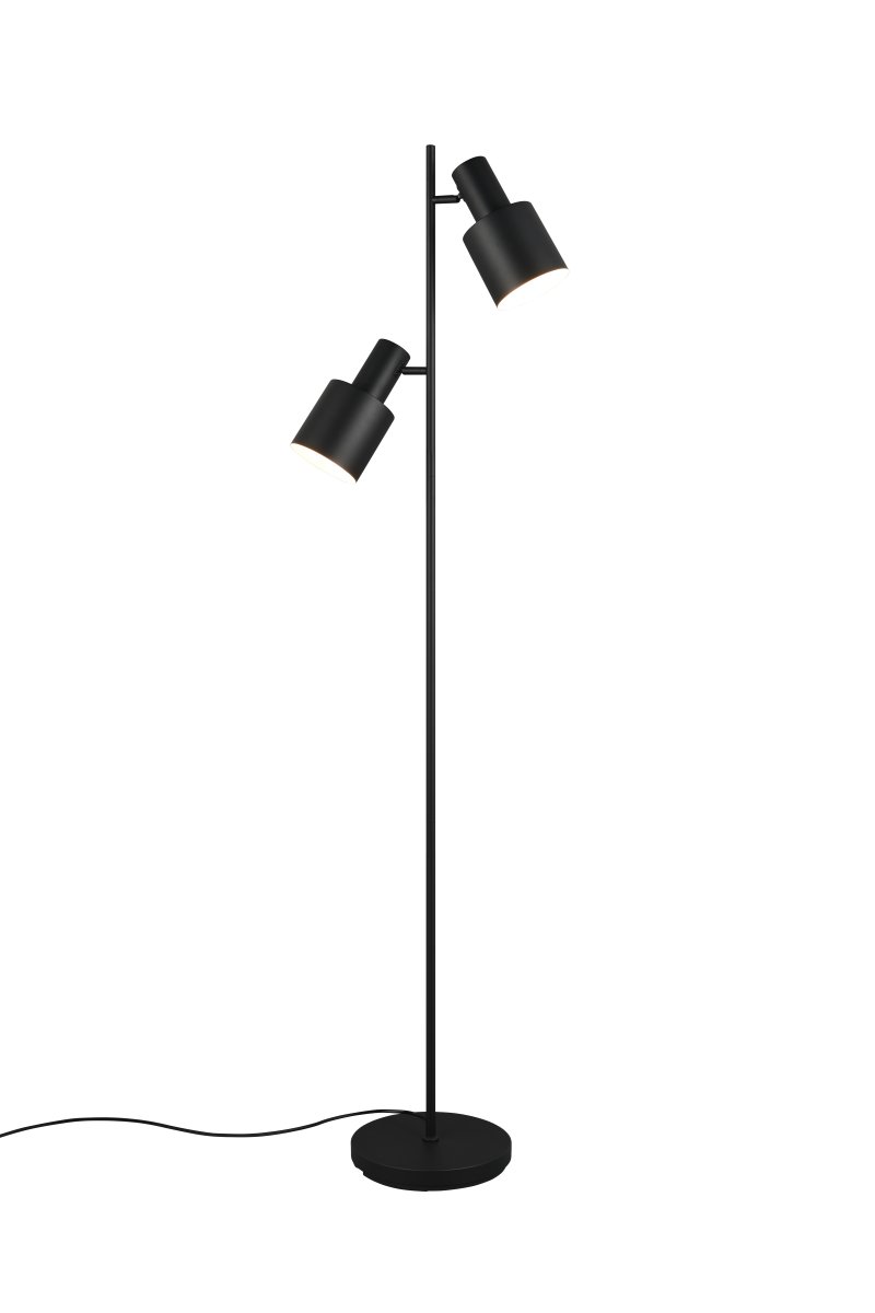 Agudo Noir lampadaire De Trio Lighting - 