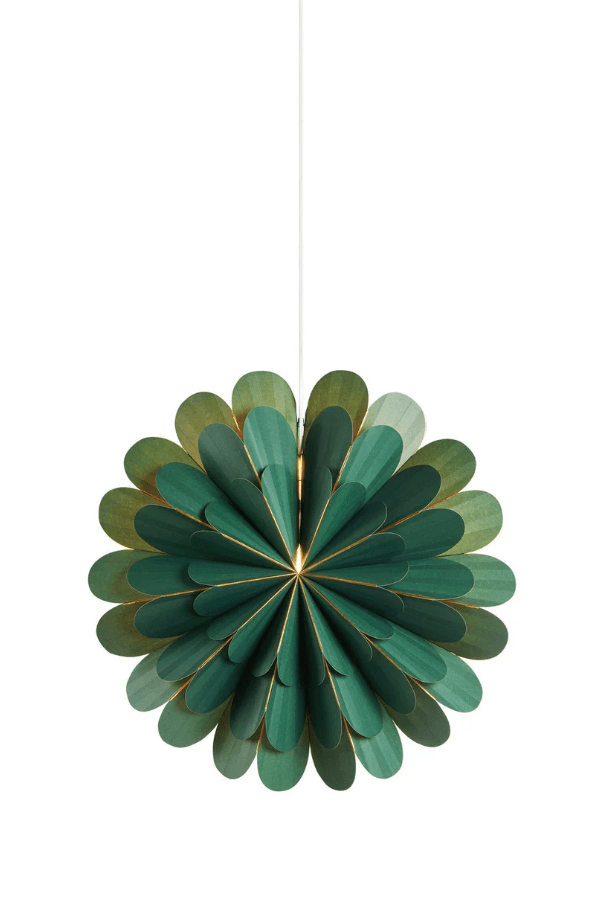 Marigold Ø45 Vert De Markslöjd - Livr&eacute; avec un c&acirc;ble de 3,5 m avec interrupteur d'alimentation et prise.