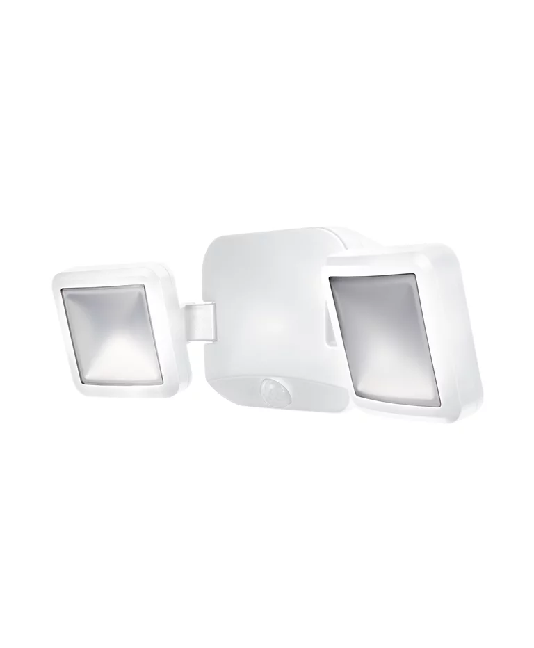 Battery LED Spotlight Sensor Blanc lampe d’extérieur De Ledvance - Le capteur de mouvement et de lumi&egrave;re int&eacute;gr&eacute; optimise la consommation d'&eacute;nergie en activant la lumi&egrave;re lorsque cela est n&eacute;cessaire.