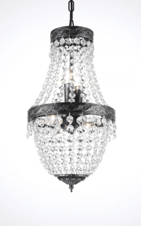 Morsamt Ø25 Argent antique cristal De Norrsken Design - Avec sa belle finition argent antique et ses cristaux étincelants de classe 1 K9 taillés à la main, il crée une atmosphère luxueuse dans n'importe quelle pièce.