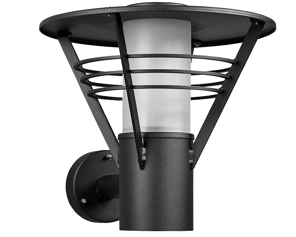 Domsand Noir lampe d’extérieur De Westal - La lumière dispose de deux entrées et sorties avec des bornes à connexion rapide pour une installation facile et est dimmable lorsqu'elle est connectée à un variateur externe.