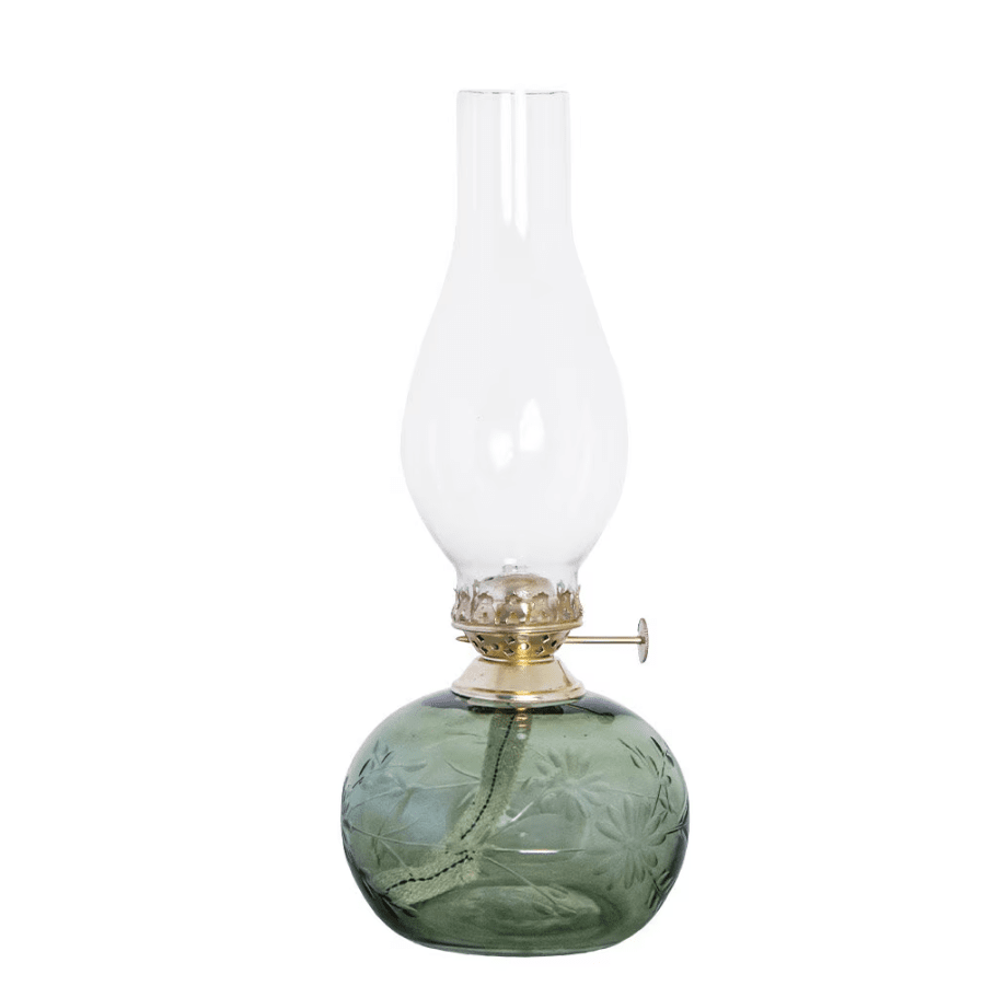 Kerosene lamp Oval Vert De Strömshaga - Utilisez toujours l'huile &agrave; lampe inodore de Str&ouml;mshaga (num&eacute;ro d'article 100001) pour cette lampe &agrave; huile, vendue s&eacute;par&eacute;ment.