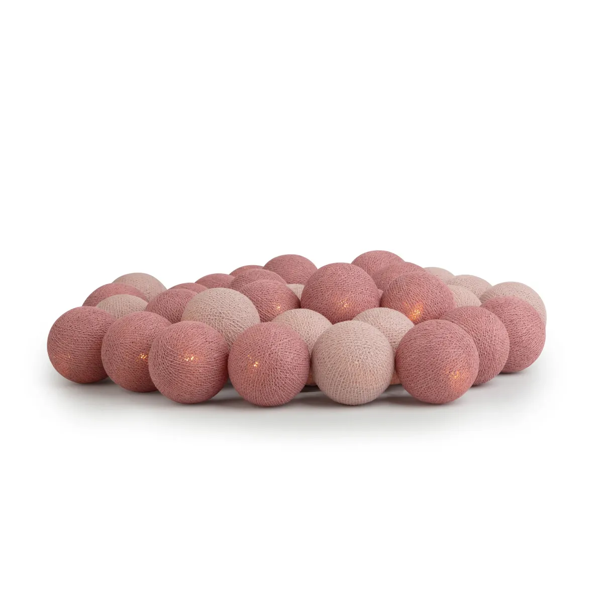 Irislights French rose 35-lights Rose De Irislights - La guirlande lumineuse French Rose d'Irislights cr&eacute;e une atmosph&egrave;re romantique avec ses deux nuances de rose et sa lumi&egrave;re chaleureuse et chaleureuse.