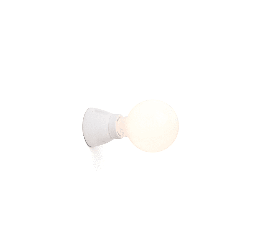  Kera Ø7 Blanc applique murale De Faro Barcelona - KERA est une applique murale pour l'éclairage de la maison dans un style minimaliste.
