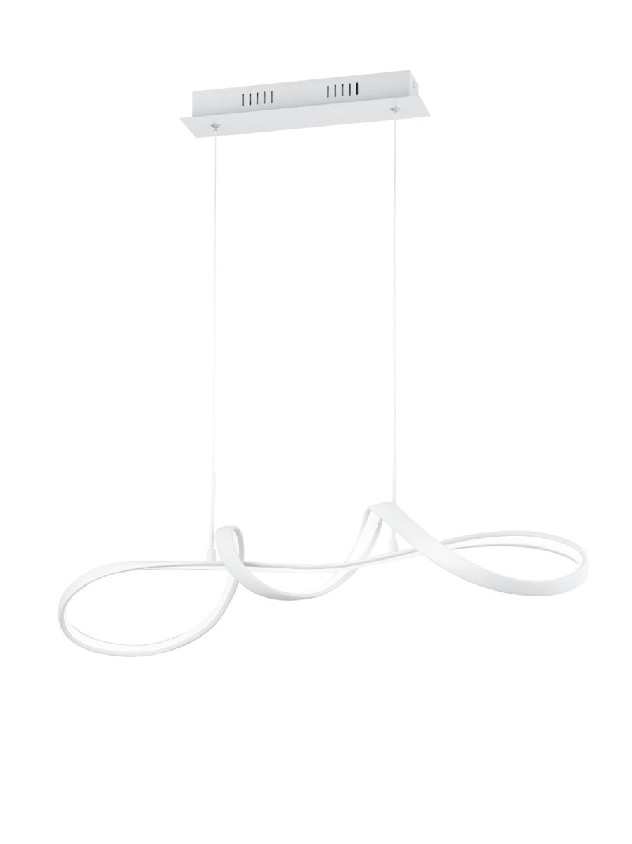 Perugia 80cm Blanc suspension De Trio Lighting - 