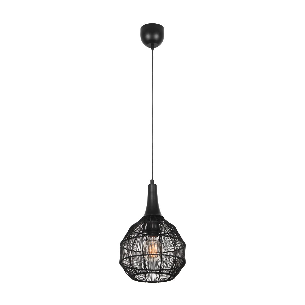 Soraya Ø26 Noir suspension De Trio Lighting - 