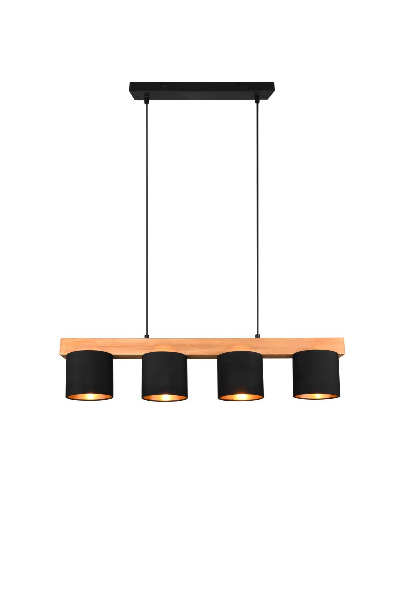 Cameron 75cm Noir suspension De Trio Lighting - 