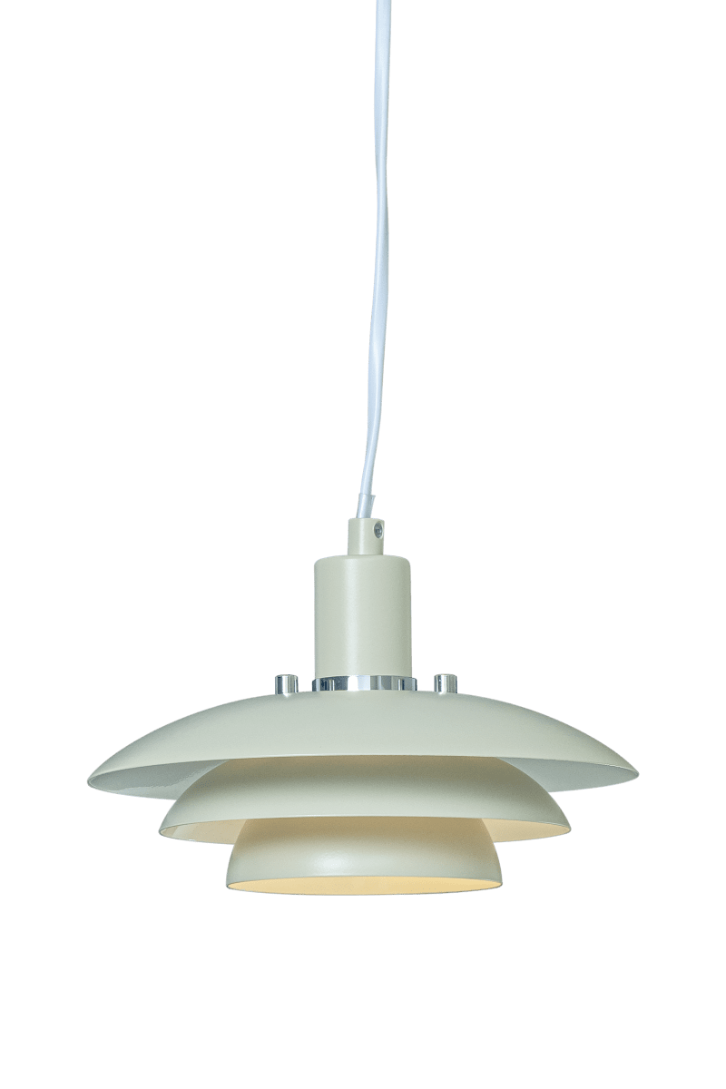 Epsilon Ø20 Beige lampe de fenêtre De Aneta Lighting - Des d&eacute;tails interchangeables en chrome et en laiton mat sont inclus, vous permettant de personnaliser le design &agrave; votre guise.